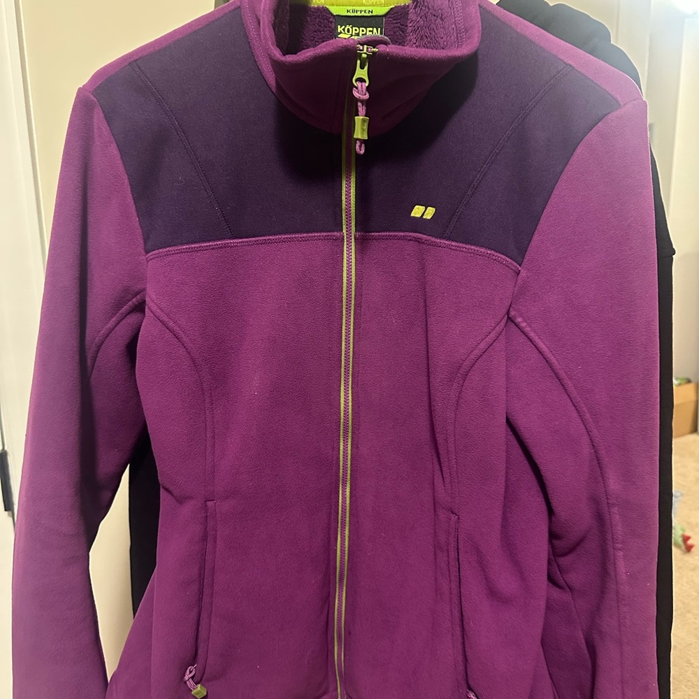 Koppen Deep Purple Fleece Jacket